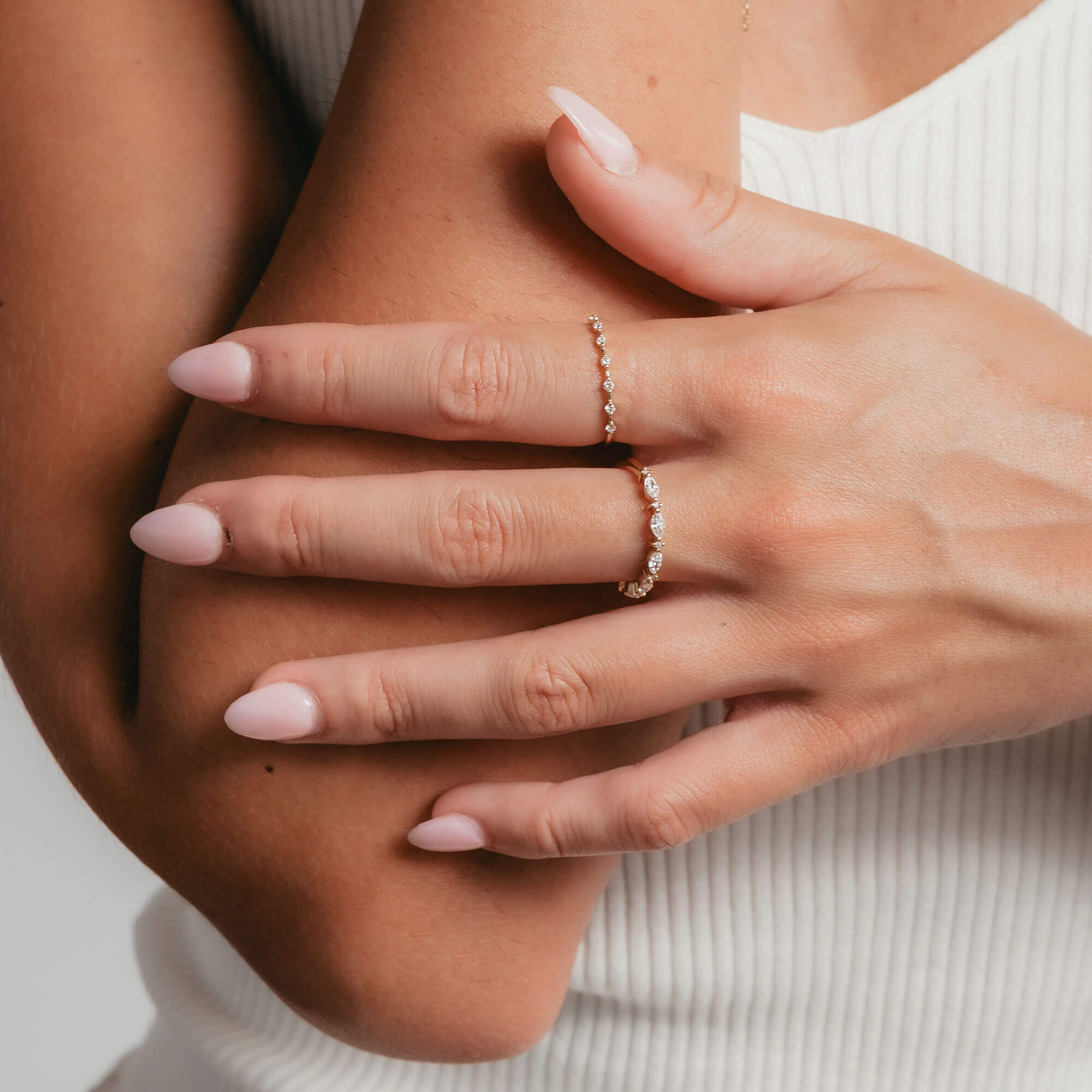 Lumi – Diamond Distance Stacking Band