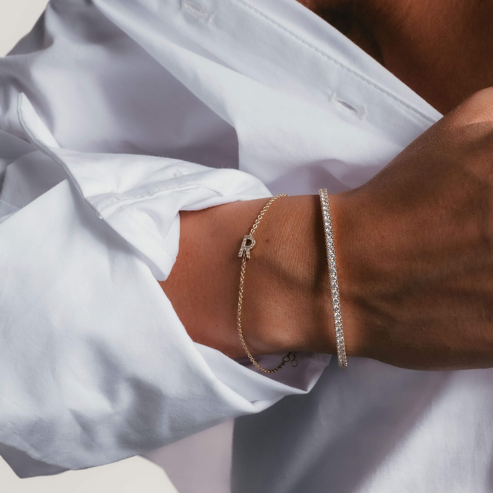 Sofia – Diamond Tennis Bangle
