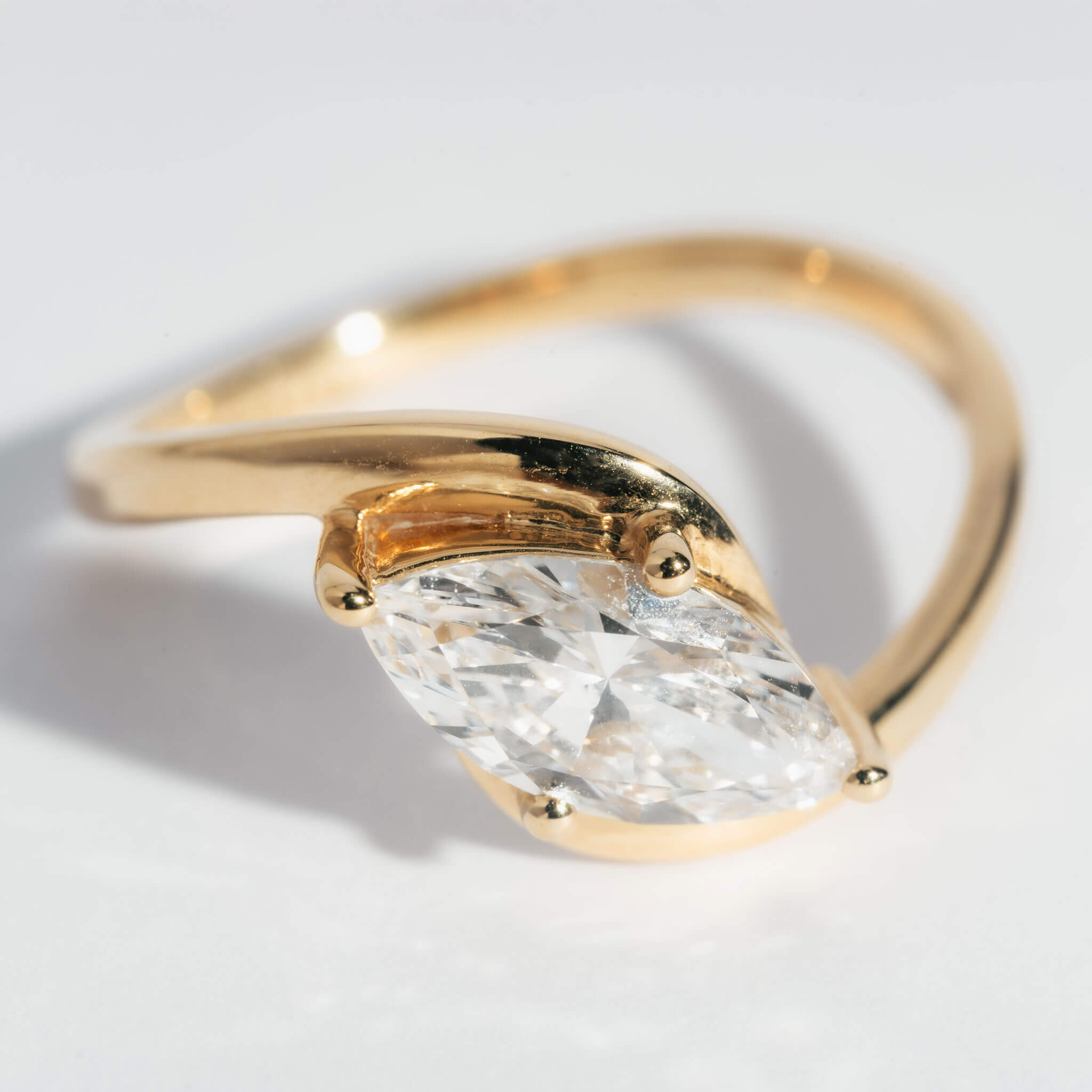 Estelle – East West Marquise Ring