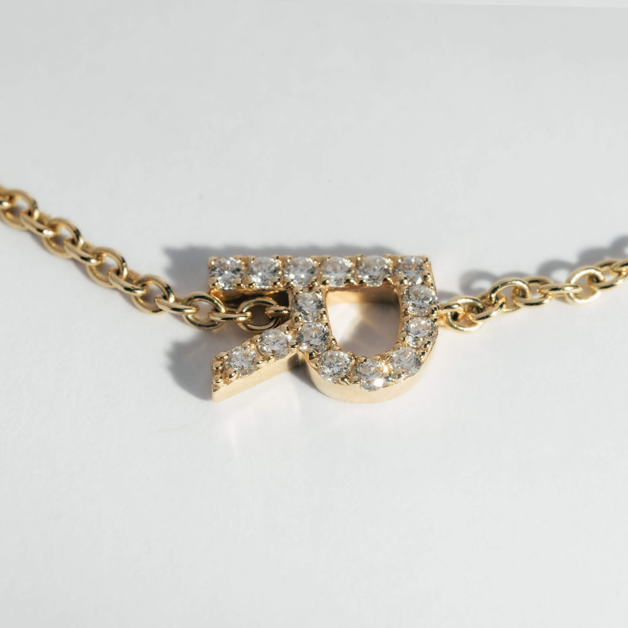 Noor – Initial Diamond Bracelet