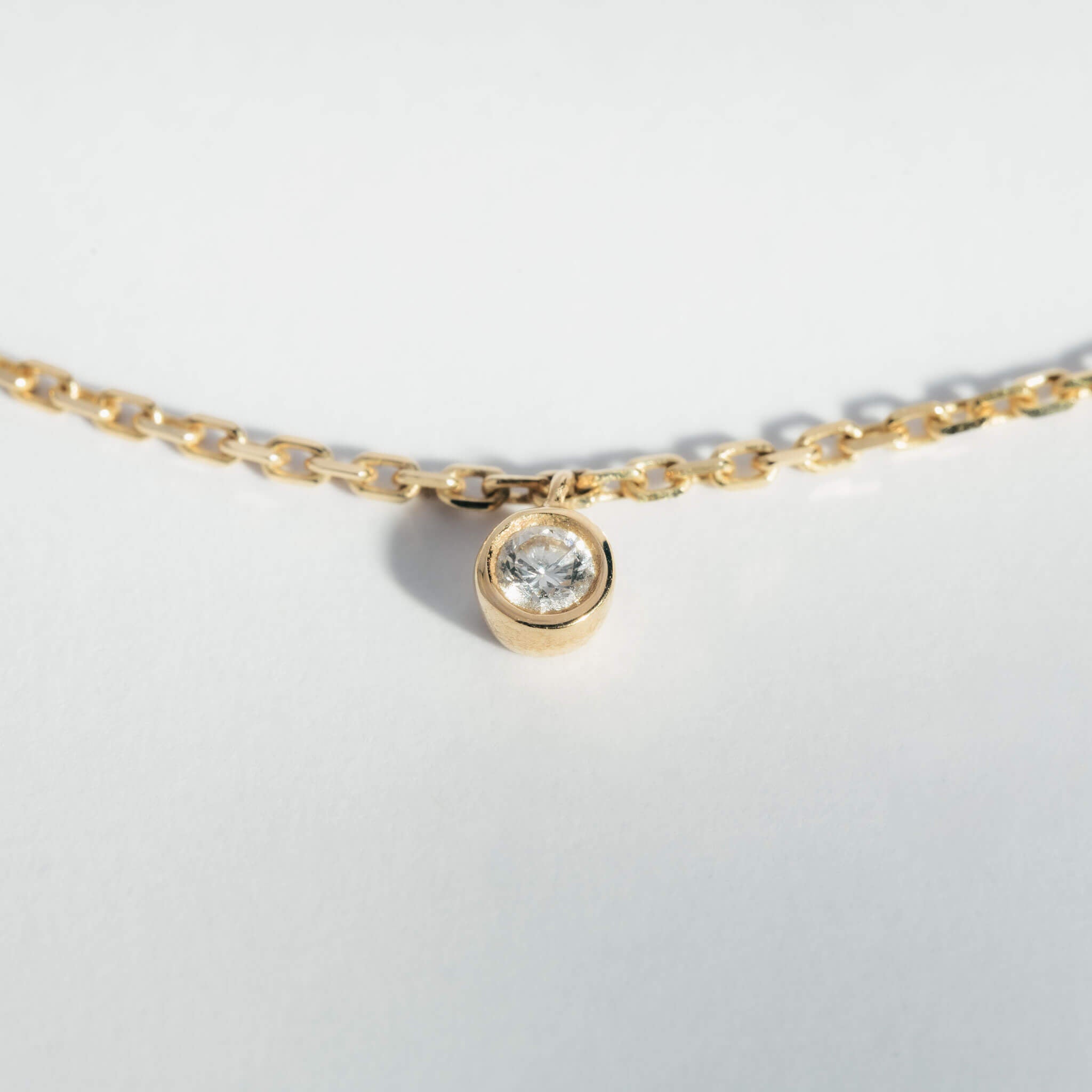 Thea – Bezel Diamond Choker
