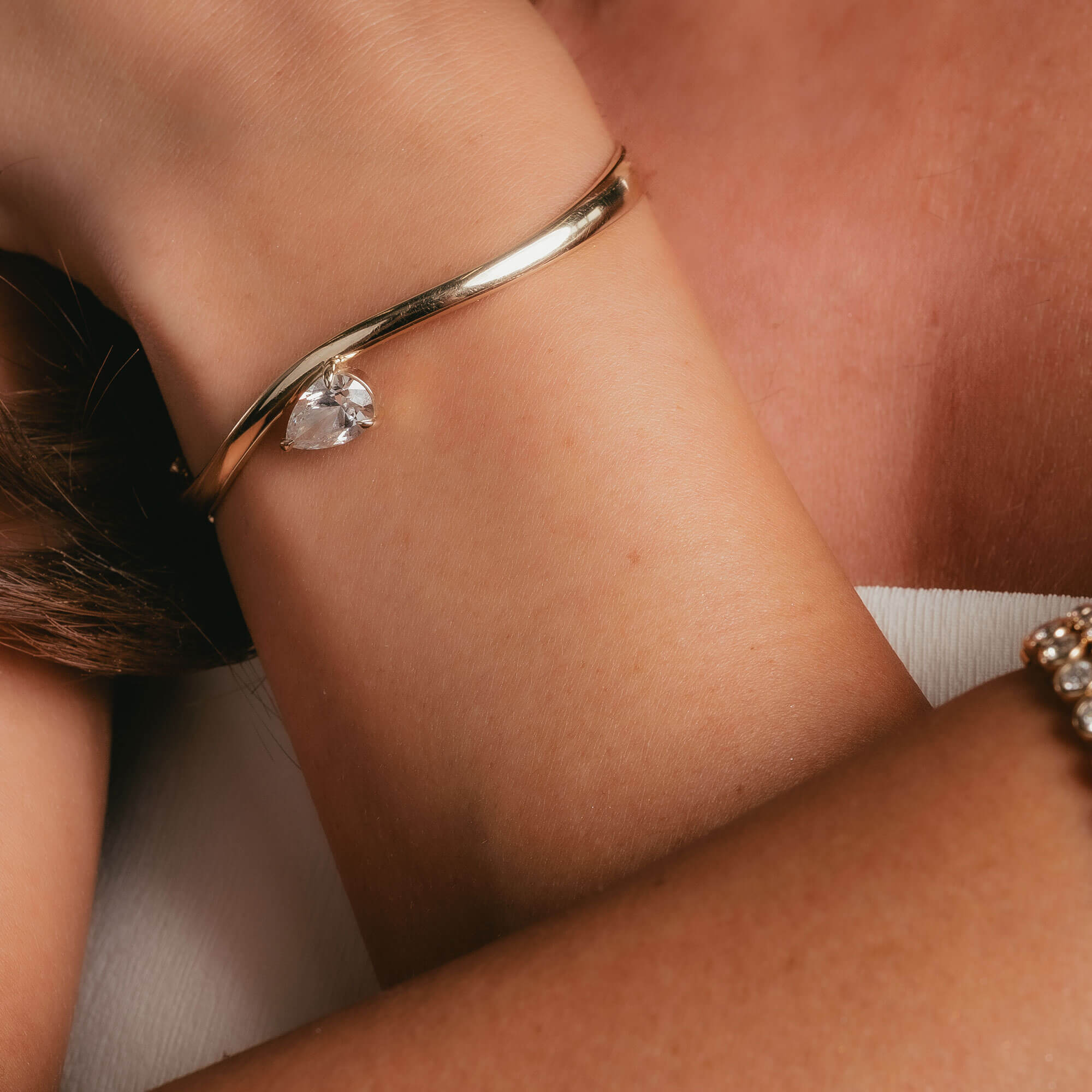 Elise – Signature Pear Bangle